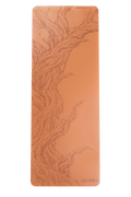 The Rooted in Origin Mat — brown, flat
