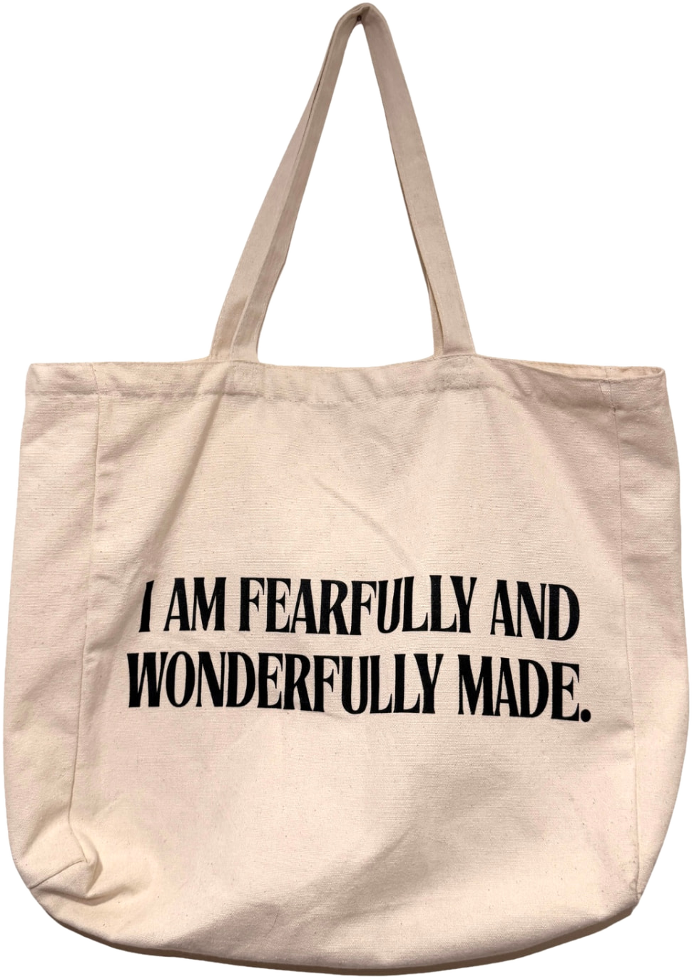 Sol'Eden Tote — I am fearfully and wonderfully made